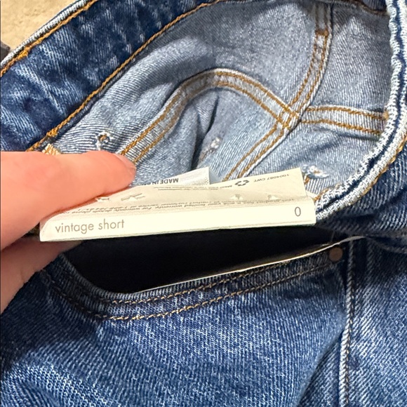 Wrangler Women's Classic Blue Jean Shorts - Picture 4 of 4